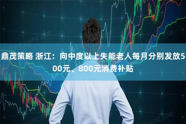 鼎茂策略 浙江：向中度以上失能老人每月分别发放500元、800元消费补贴
