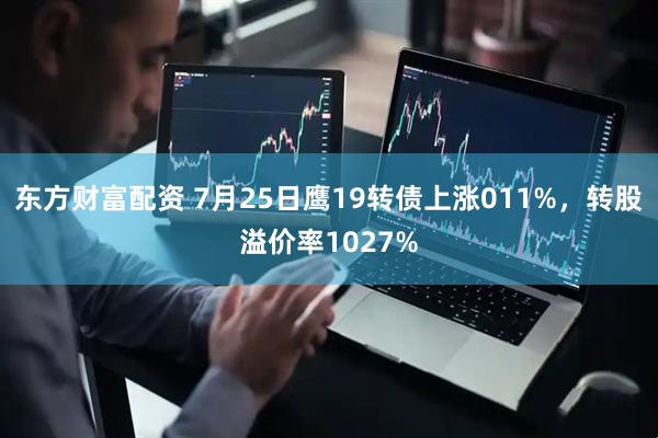 东方财富配资 7月25日鹰19转债上涨011%，转股溢价率1027%